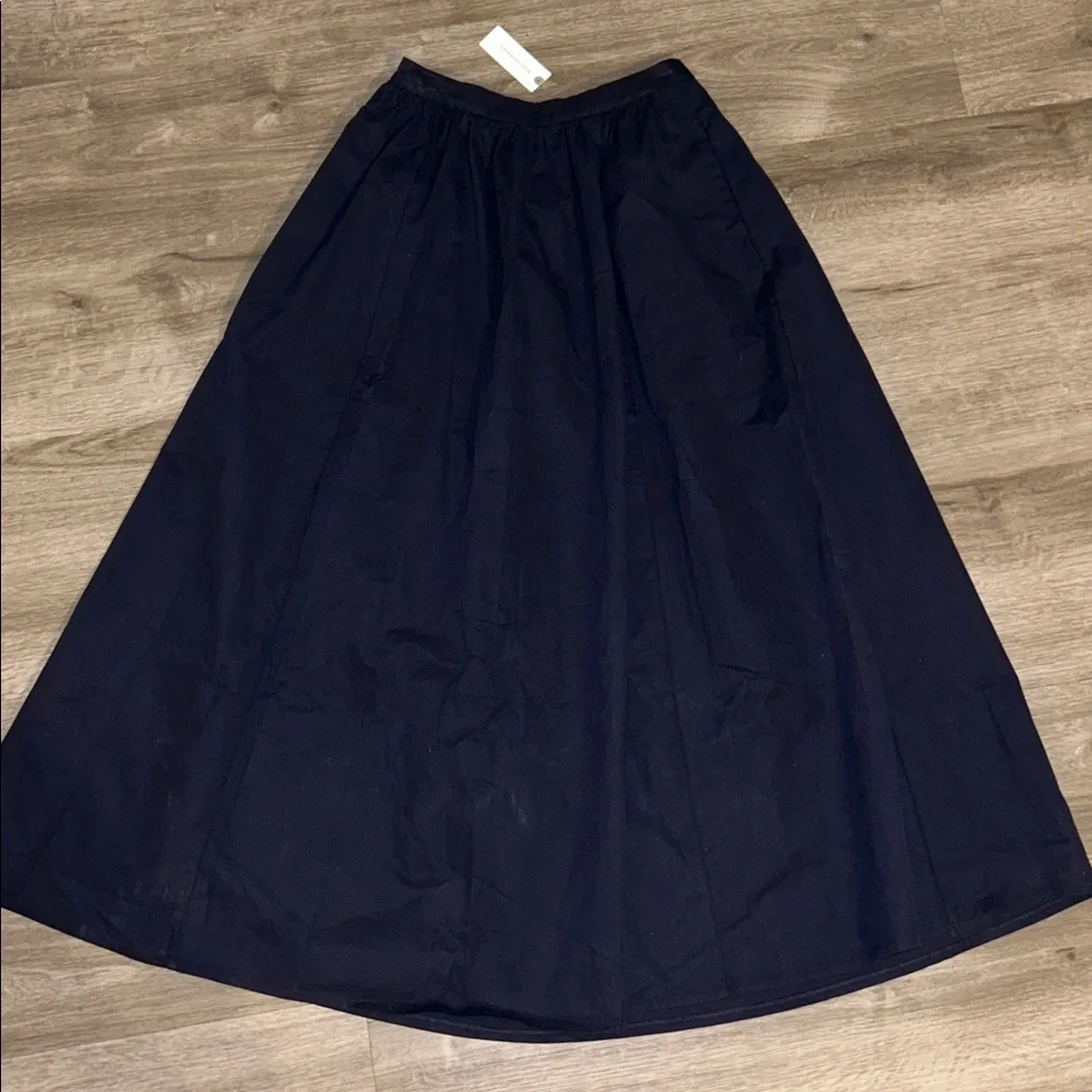 Maeve the Jacie Poplin Midi Skirt - Picture 7 of 10